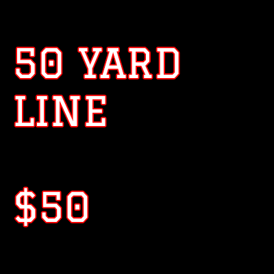 50 yard line fundraiser tickets