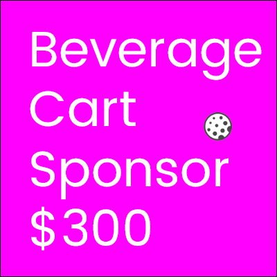 Golf Tournament Beverage Cart Sponsor