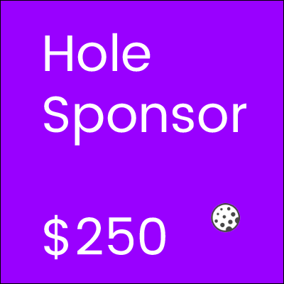 Golf Tournament Hole Sponsor